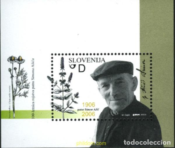Selos: 196753 MNH ESLOVENIA 2006 100 ANIVERSARIO DEL NACIMIENTO DE SIMON ASIC