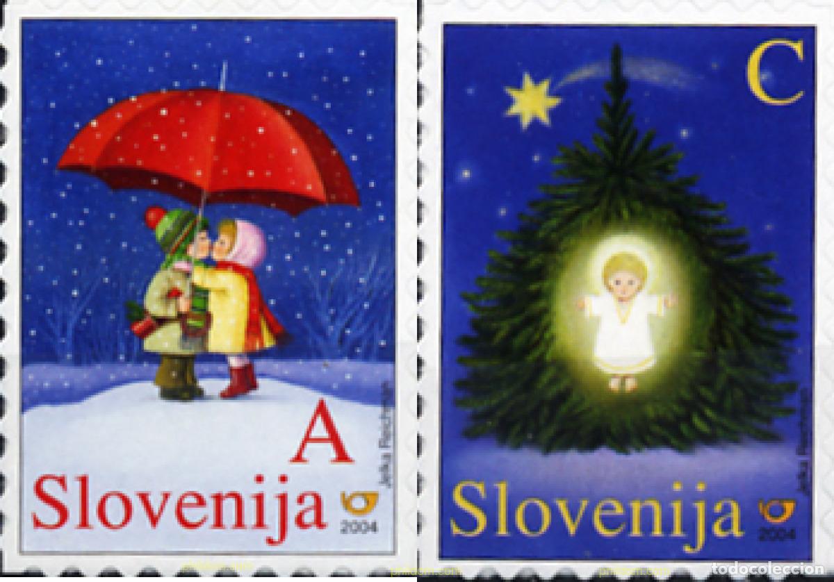 Selos: 168487 MNH ESLOVENIA 2004 NAVIDAD Y NUEVO A&Ntilde;O