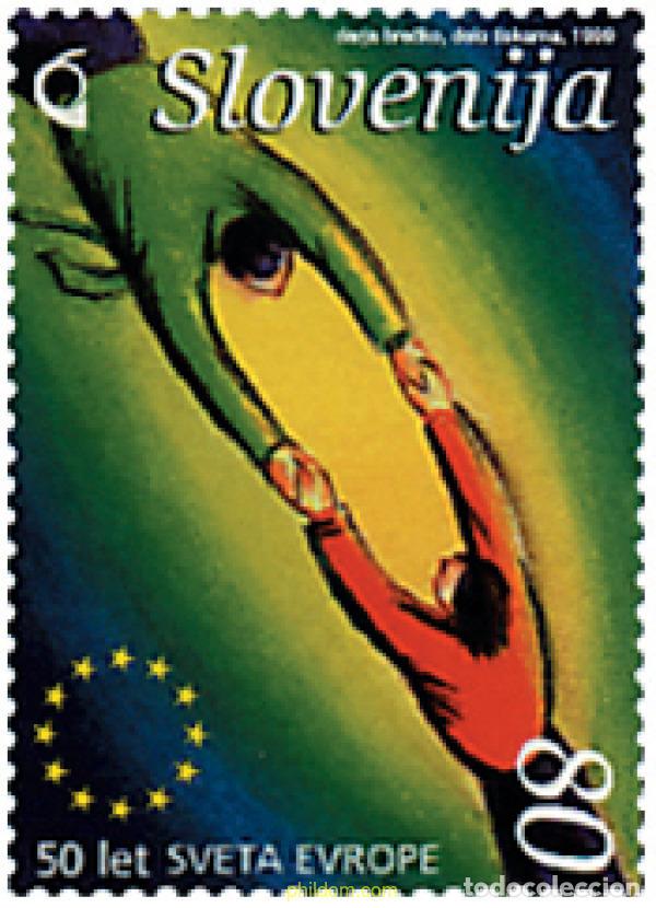 Sellos: 52108 MNH ESLOVENIA 1999 50 ANIVERSARIO DEL CONSEJO DE EUROPA