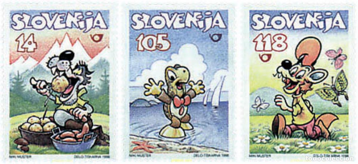 Sellos: 94575 MNH ESLOVENIA 1998 COMICS