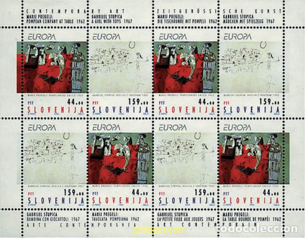 Briefmarken: 9039 MNH ESLOVENIA 1993 EUROPA CEPT. ARTE CONTEMPORANEO