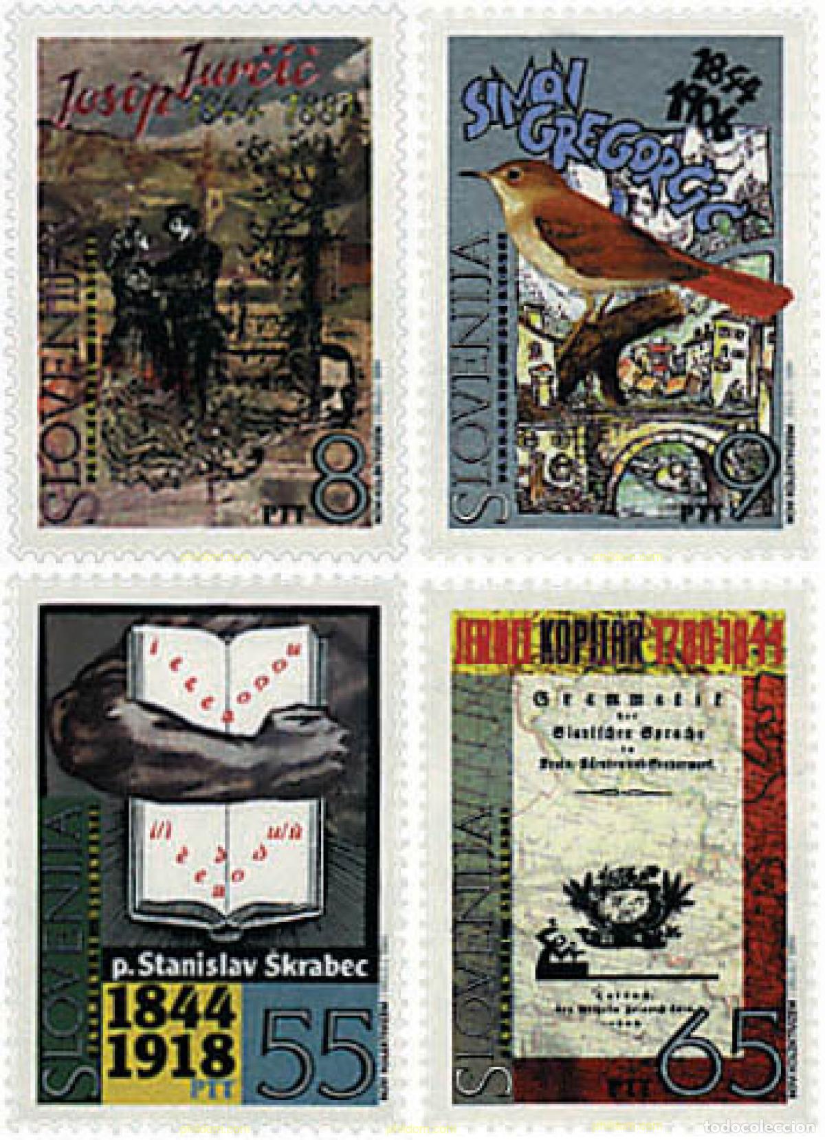 Briefmarken: 32853 MNH ESLOVENIA 1994 PERSONALIDADES ESLOVENIAS