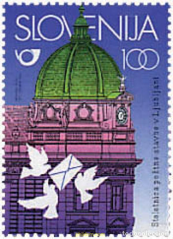 Sellos: 86809 MNH ESLOVENIA 1996 CENTENARIO DEL EDIFICIO DE CORREOS
