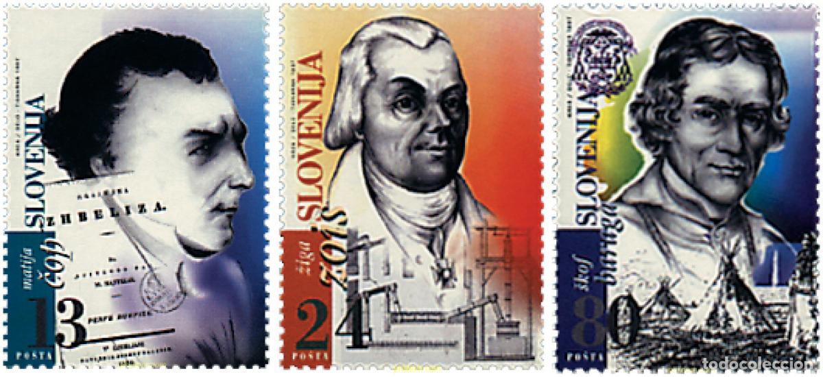 Sellos: 31032 MNH ESLOVENIA 1997 PERSONALIDADES
