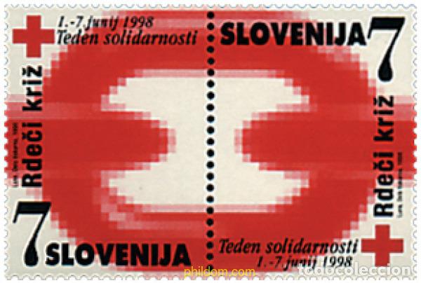 Sellos: 185227 MNH ESLOVENIA 1998 SEMANA DE LA SOLIDARIDAD