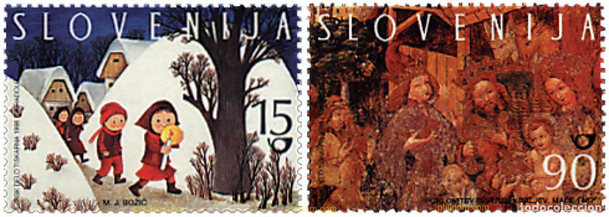 Selos: 80454 MNH ESLOVENIA 1998 NAVIDAD Y A&Ntilde;O NUEVO