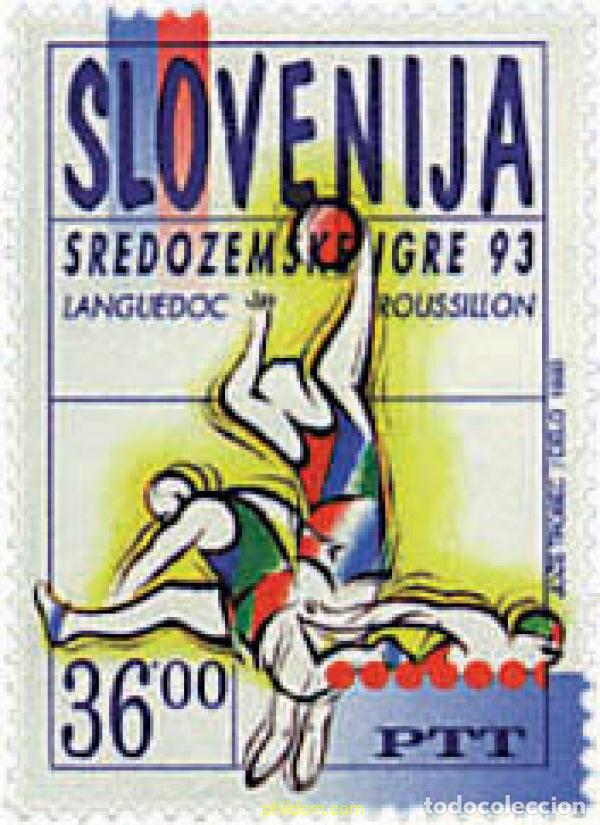 Sellos: 52415 MNH ESLOVENIA 1993 JUEGOS DEL MEDITERRANEO