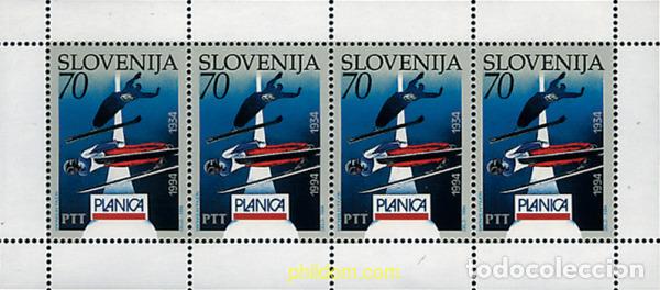 Sellos: 8300 MNH ESLOVENIA 1994 60 ANIVERSARIO DE LOS CAMPEONATOS DEL MUNDO DE ESQ