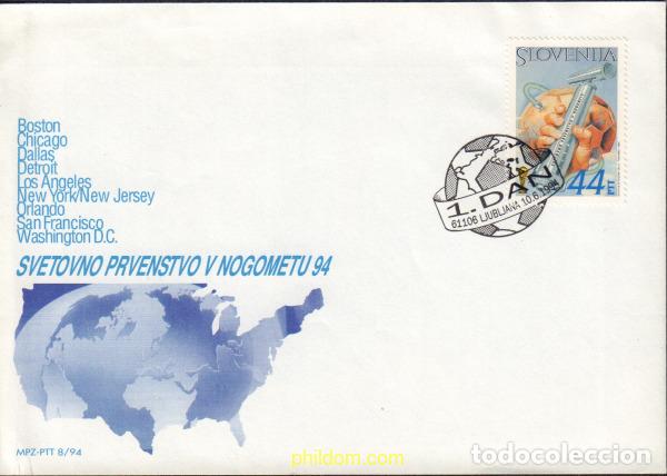 Stamps: 385689 MNH ESLOVENIA 1994 COPA DEL MUNDO DE FUTBOL. USA-94