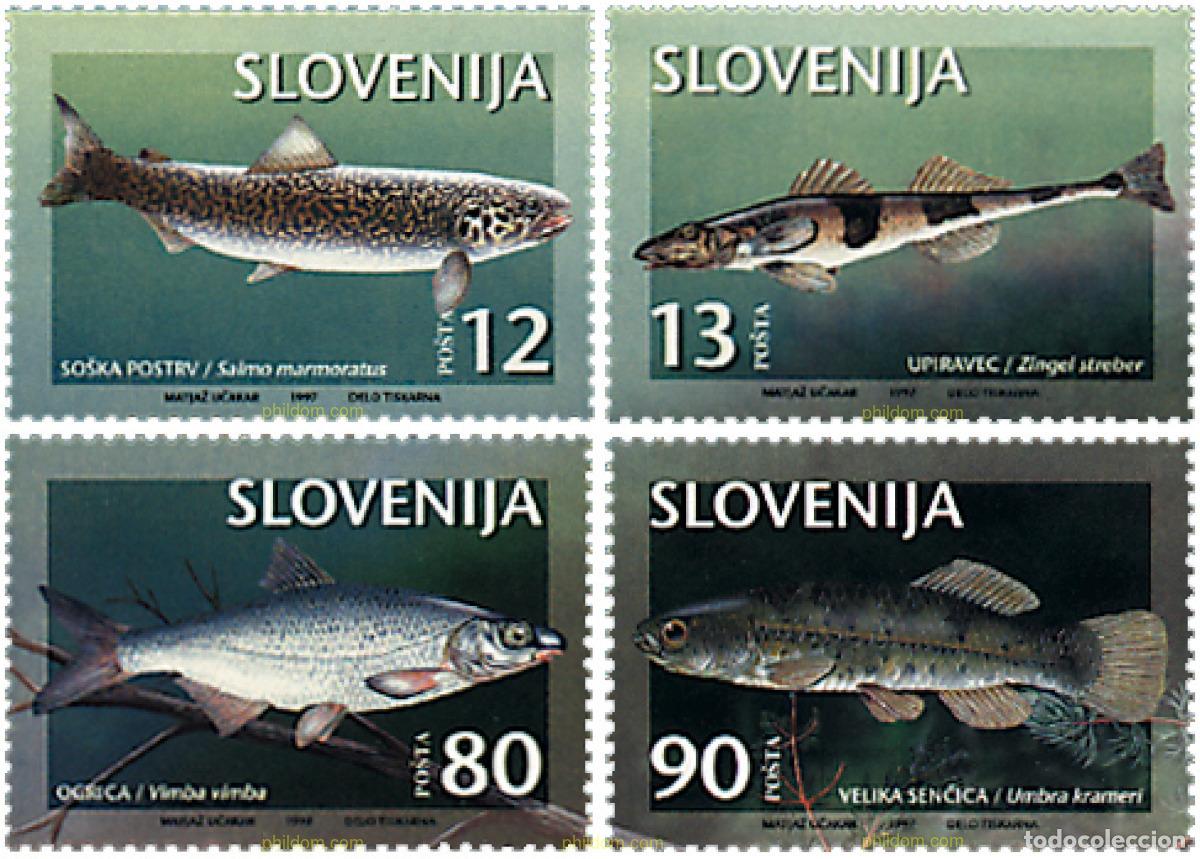 Stamps: 31029 MNH ESLOVENIA 1997 FAUNA ESLOVENA