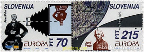 Stamps: 5620 MNH ESLOVENIA 1994 EUROPA CEPT. GRANDES DESCUBRIMIENTOS