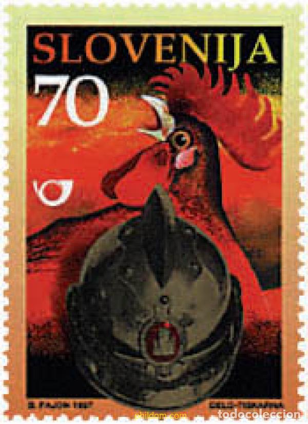 Sellos: 32926 MNH ESLOVENIA 1997 PREVENCION DE INCENDIOS