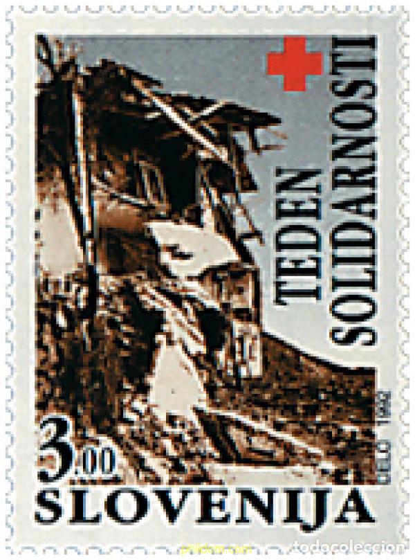 Sellos: 179068 MNH ESLOVENIA 1992 PRO CRUZ ROJA