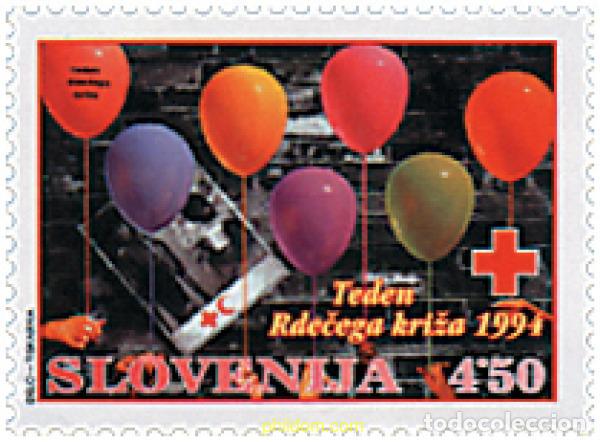 Sellos: 209058 MNH ESLOVENIA 1994 CRUZ ROJA