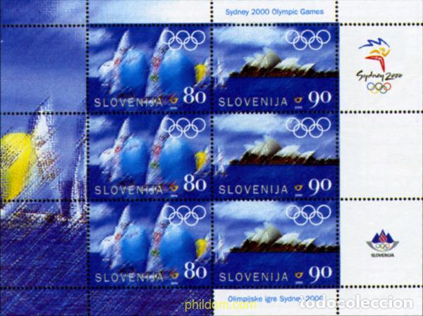 Sellos: 134247 MNH ESLOVENIA 2000 27 JUEGOS OLIMPICOS VERANO SYDNEY 2000