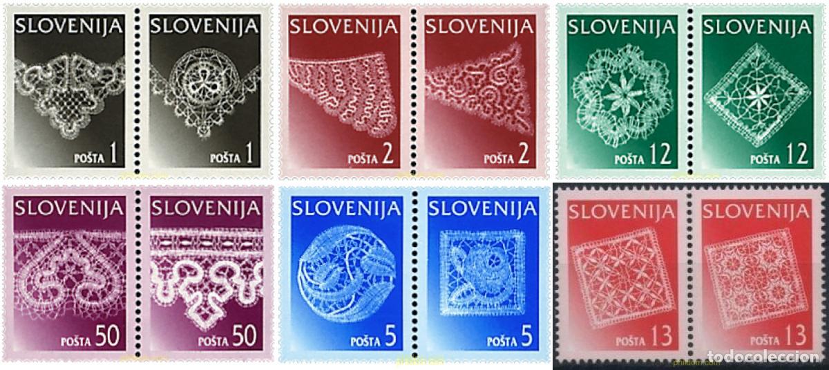 Sellos: 310278 MNH ESLOVENIA 1996 BORDADOS TRADICIONALES