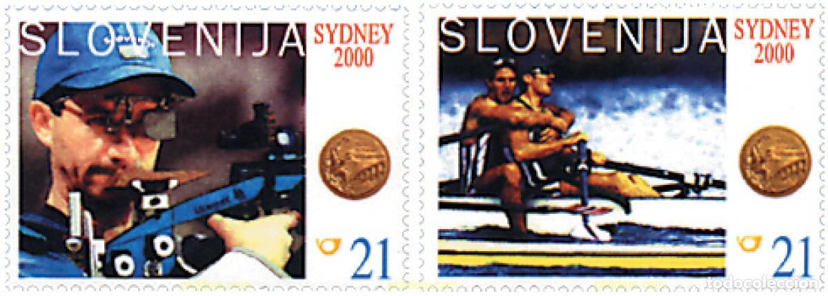 Sellos: 86370 MNH ESLOVENIA 2000 27 JUEGOS OLIMPICOS VERANO SYDNEY 2000