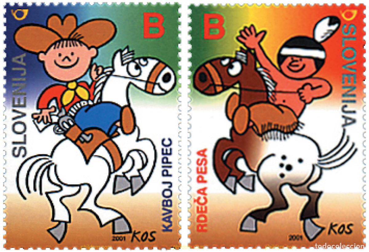 Sellos: 78164 MNH ESLOVENIA 2001 COMICS