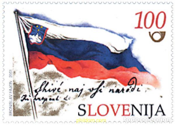 Sellos: 78171 MNH ESLOVENIA 2001 10 ANIVERSARIO DE LA INDEPENDENCIA