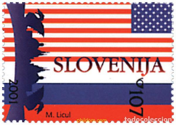 Sellos: 80819 MNH ESLOVENIA 2001 CONFERENCIA BUSH-PUTIN