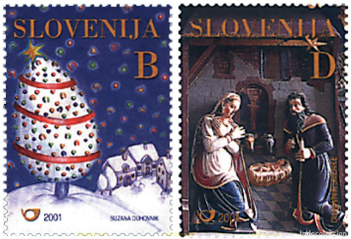 Sellos: 88445 MNH ESLOVENIA 2001 NAVIDAD