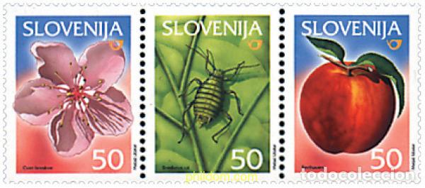 Sellos: 4884 MNH ESLOVENIA 2001 EL MELOCOTON