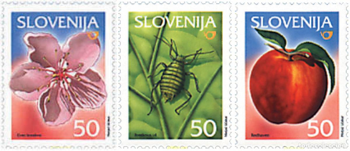 Sellos: 88727 MNH ESLOVENIA 2001 EL MELOCOTON