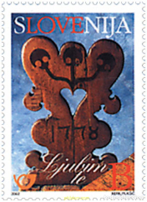 Sellos: 88448 MNH ESLOVENIA 2002 SELLOS DE AMOR