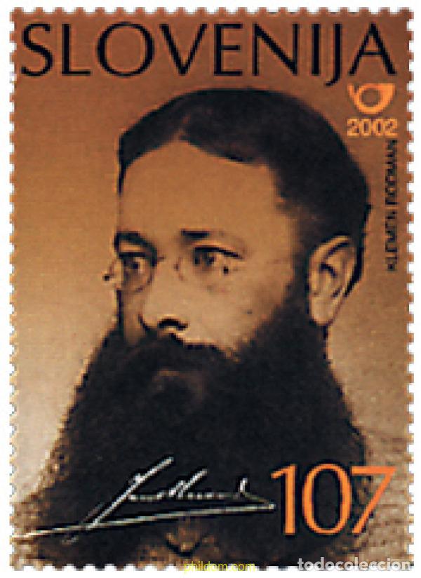 Sellos: 88451 MNH ESLOVENIA 2002 150 ANIVERSARIO DEL NACIMIENTO DE JANKO KERSNIK