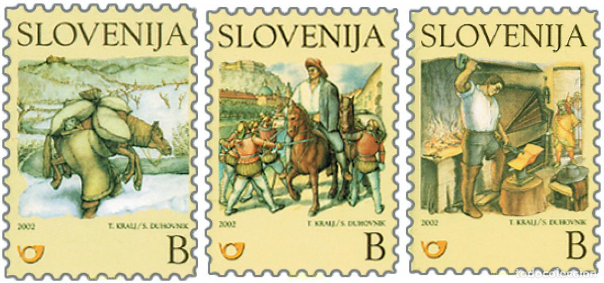 Sellos: 98444 MNH ESLOVENIA 2002 MARTIN KRPAN