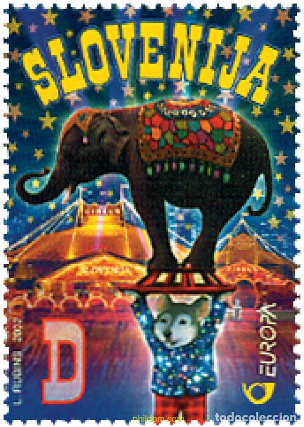 Sellos: 99056 MNH ESLOVENIA 2002 EUROPA CEPT. GRANDES DESCUBRIMIENTOS