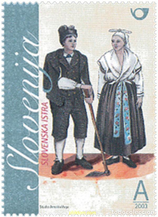 Francobolli: 115910 MNH ESLOVENIA 2003 TRAJES TIPICOS