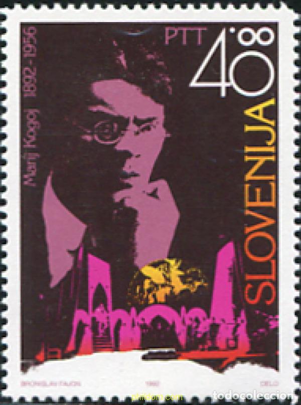 Sellos: 117589 MNH ESLOVENIA 1992 CENTENARIO DEL NACIMIENTO DE MARIJ KOGOJ