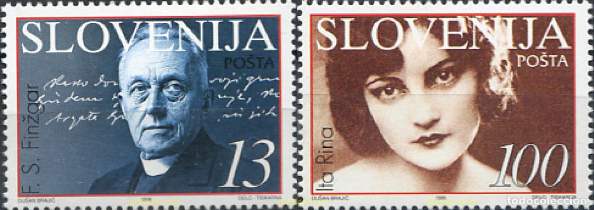 Timbres: 117846 MNH ESLOVENIA 1996 PERSONALIDADES