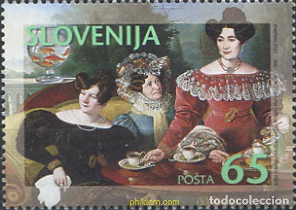 Timbres: 117863 MNH ESLOVENIA 1996 HOMENAJE AL PINTOR J. TOMIC