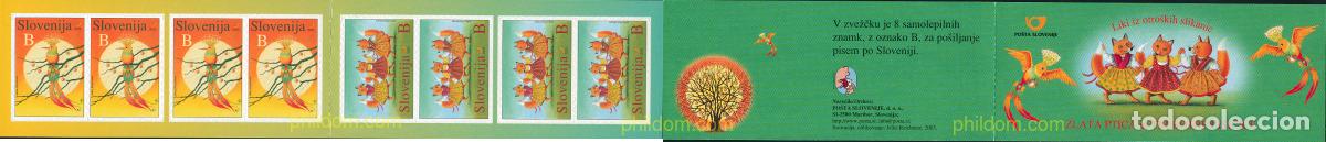 Timbres: 122827 MNH ESLOVENIA 2003 CUENTOS PARA NI&Ntilde;OS