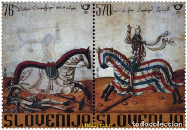 Sellos: 135052 MNH ESLOVENIA 2003 TORNEO MEDIEVAL