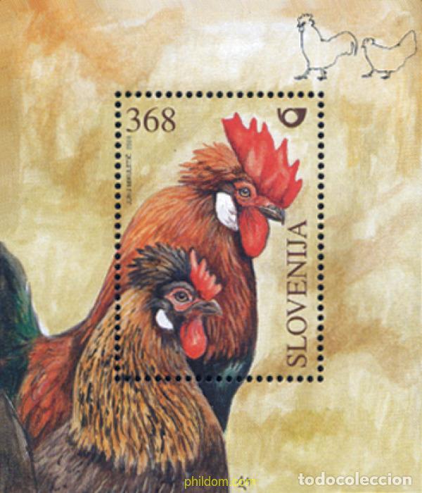 Sellos: 136476 MNH ESLOVENIA 2003 FAUNA DOMESTICA