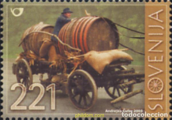 Sellos: 137898 MNH ESLOVENIA 2003 MEDIOS DE TRANSPORTE