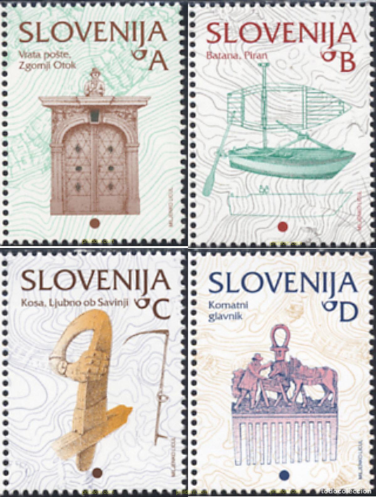 Sellos: 137895 MNH ESLOVENIA 2003 PATRIMONIO CULTURAL