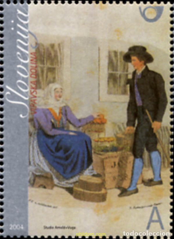 Sellos: 143623 MNH ESLOVENIA 2004 TRAJES TIPICOS