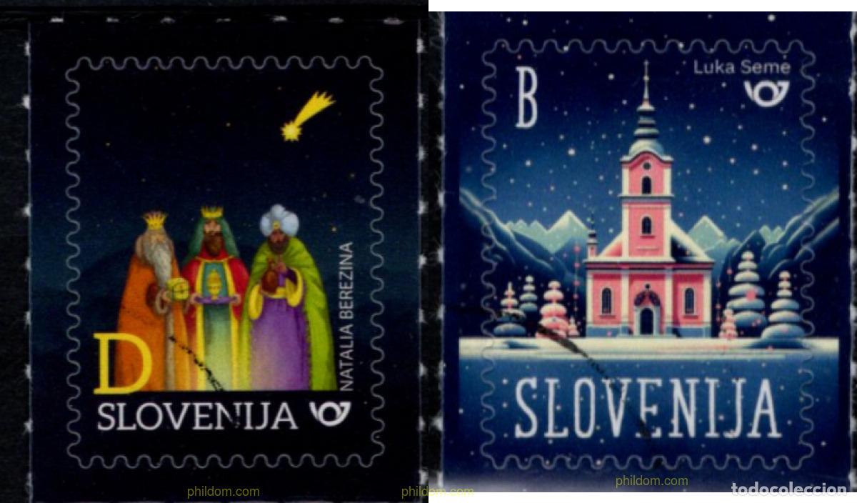 Sellos: 763985 MNH ESLOVENIA 2024 NAVIDAD