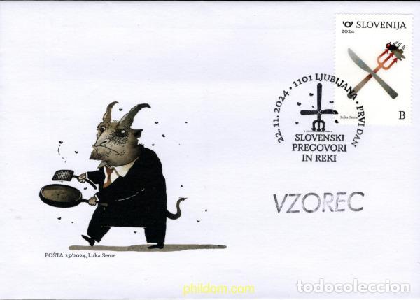 Sellos: 763997 MNH ESLOVENIA 2024 PROVERBIOS Y REFRANES ESLOVENOS