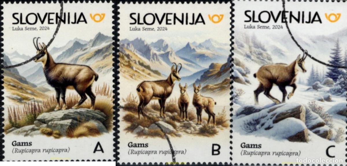 Sellos: 764197 MNH ESLOVENIA 2024 FAUNA - REBECO