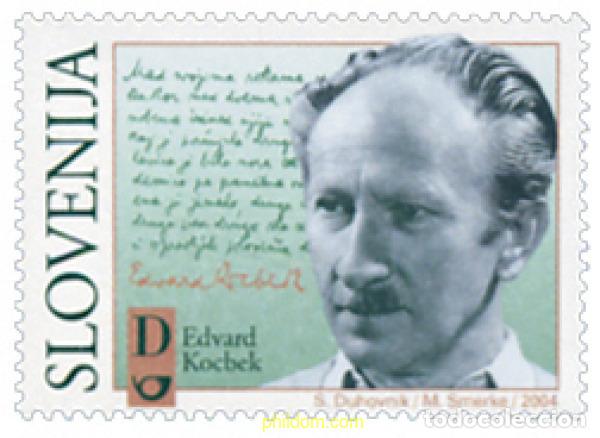 Sellos: 151695 MNH ESLOVENIA 2004 CENTENARIO DEL NACIMIENTO DE EDVARD KOCBEK