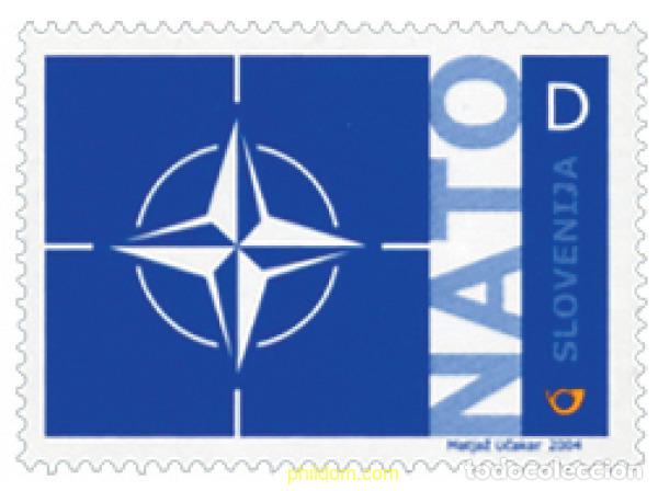 Sellos: 151700 MNH ESLOVENIA 2004 ADHESION A LA OTAN