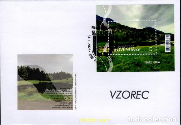 Timbres: 758304 MNH ESLOVENIA 2025 LAGOSNATURALES DE ESLOVENIA
