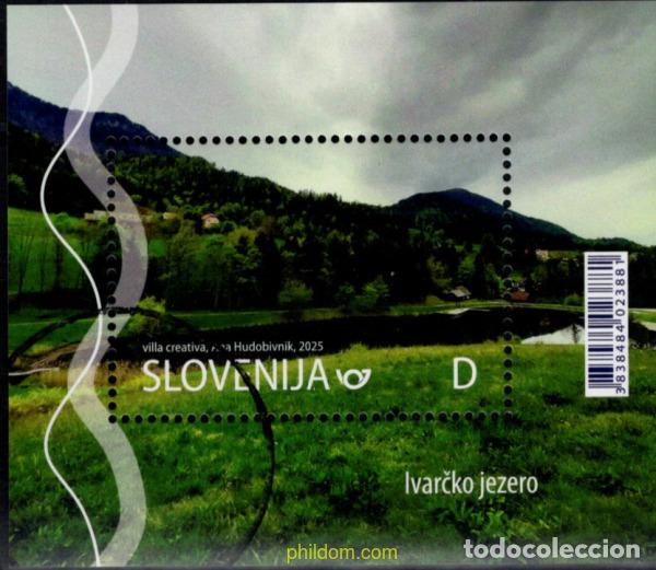 Timbres: 763654 MNH ESLOVENIA 2025 LAGOSNATURALES DE ESLOVENIA