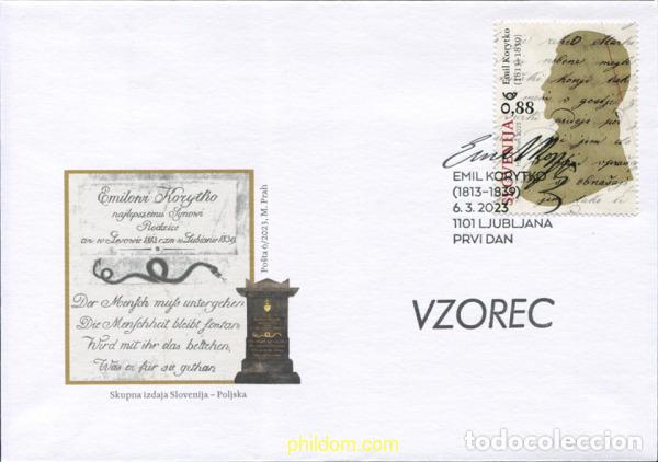 Sellos: 707082 MNH ESLOVENIA 2023 EMIL KORYTKO