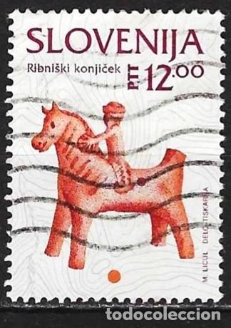 Sellos: Eslovenia 1994 - Mi 90 - YT 84 - Patrimonio cultural : Estatua